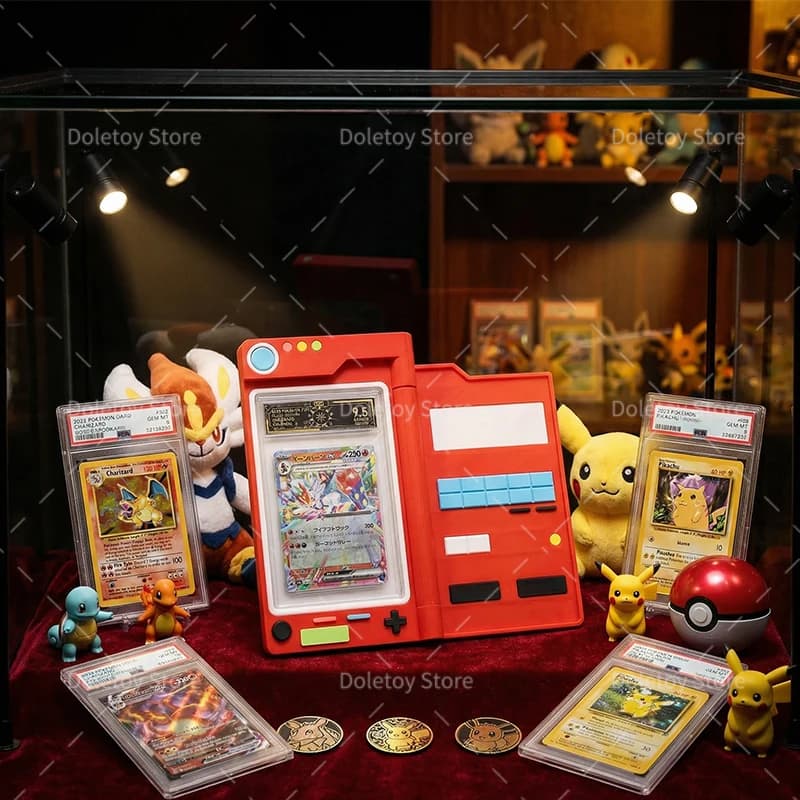 3D Printed Game Cards Capacity Cards Holder Pokemon Character Card Holder TCG Board Games Collectible Card Cases Gifts