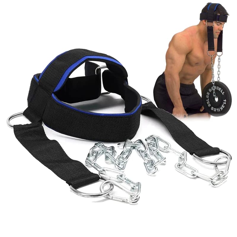 Head training for neck Sling for head Cap with weight bearing Strength for body Adjustable Exercise Belt Training for muscle power Gym Fitness