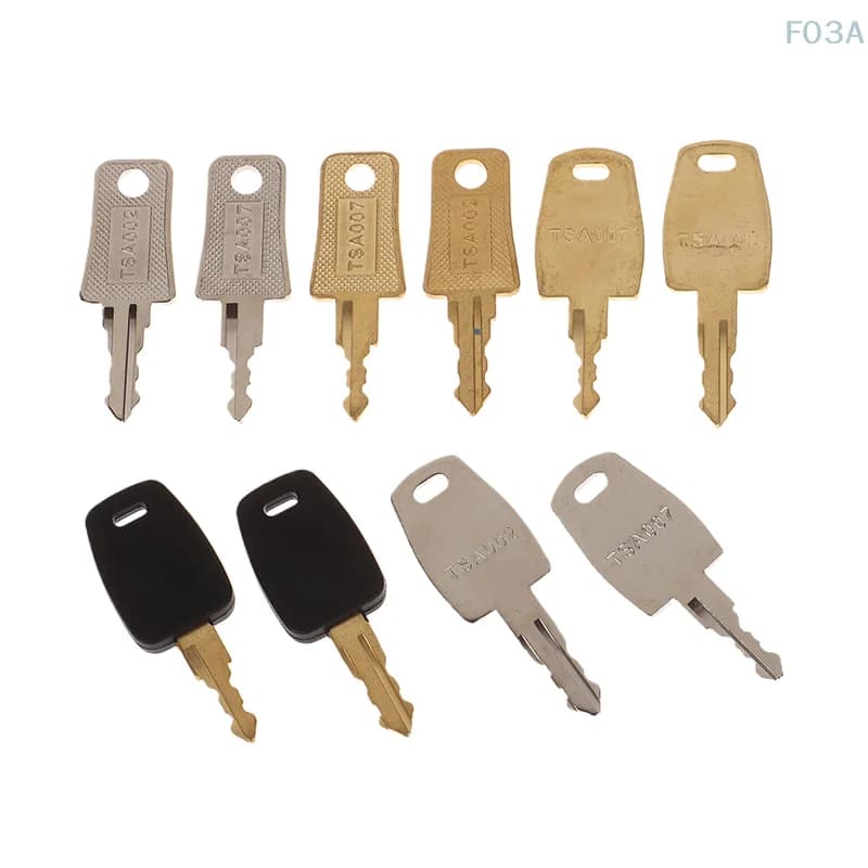 Multifunzionale TSA002 007 Borsa Chiave Principale Per Bagagli Valigia doganale TSA Blocco Bagagli Chiave di Riparazione Bagagli Chiave Accessori