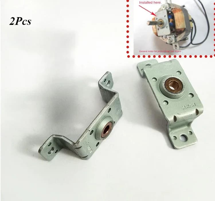 2Pcs Suitable for hair dryer motor stand motor bearing rotor frame