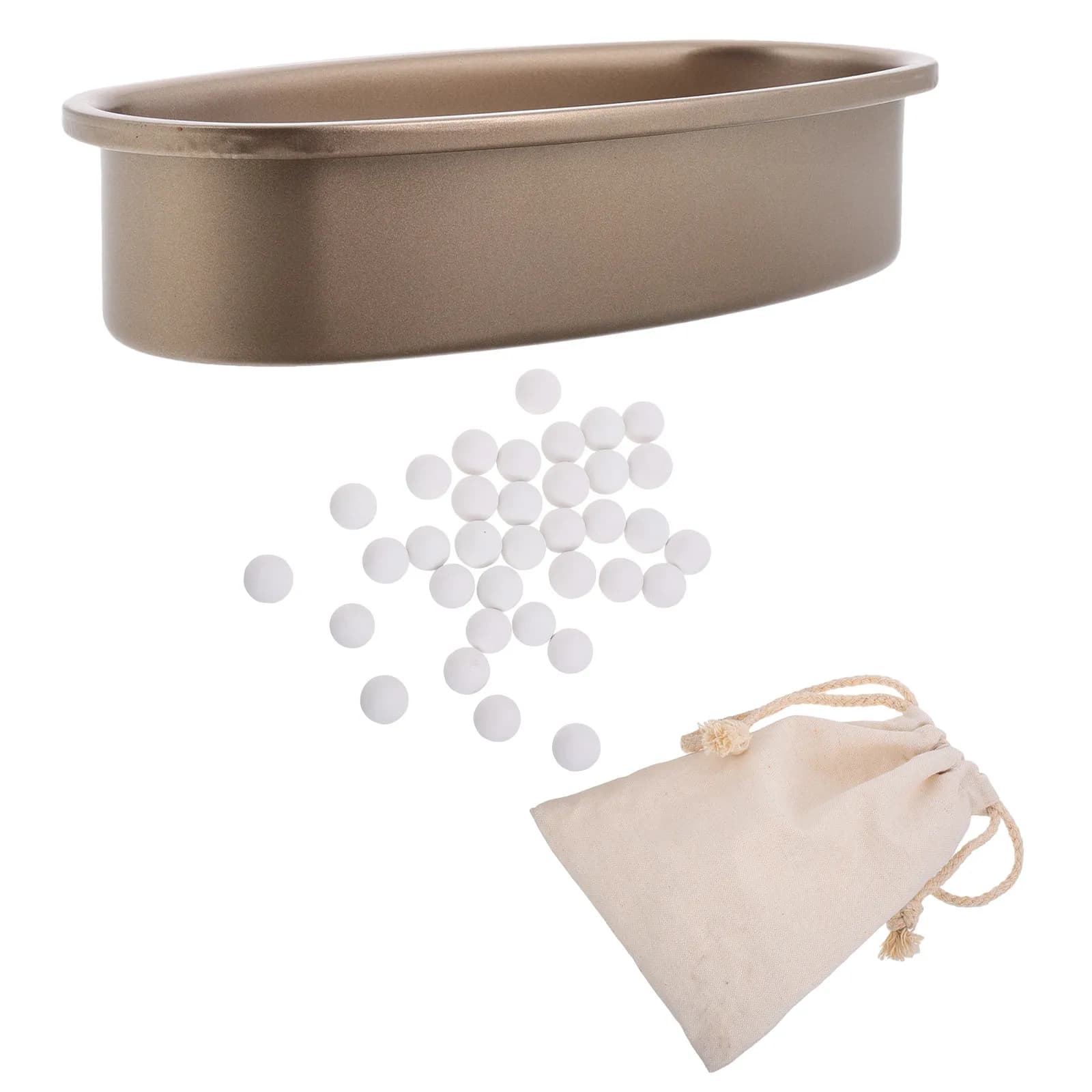 1Set Multi Use Baking Stone Stoneware Pie Crust Weights Bread Tarts Pizza Golden Crusts Heat Stability Reusable