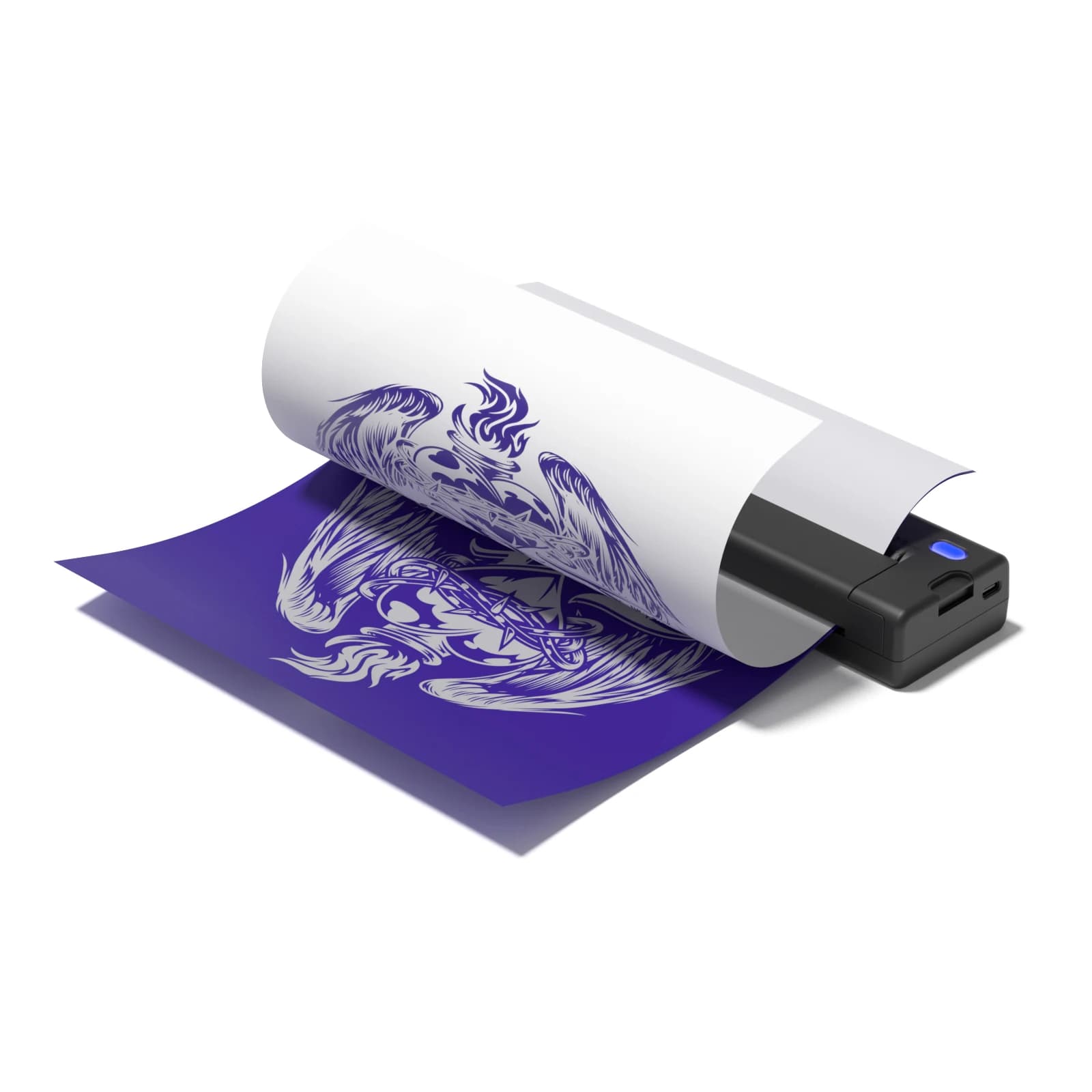 ORICO Wireless Tattoo Stencil Printer Thermal Copier Machine - Compatible with Smartphone & PC for Tattoo Design Transfer
