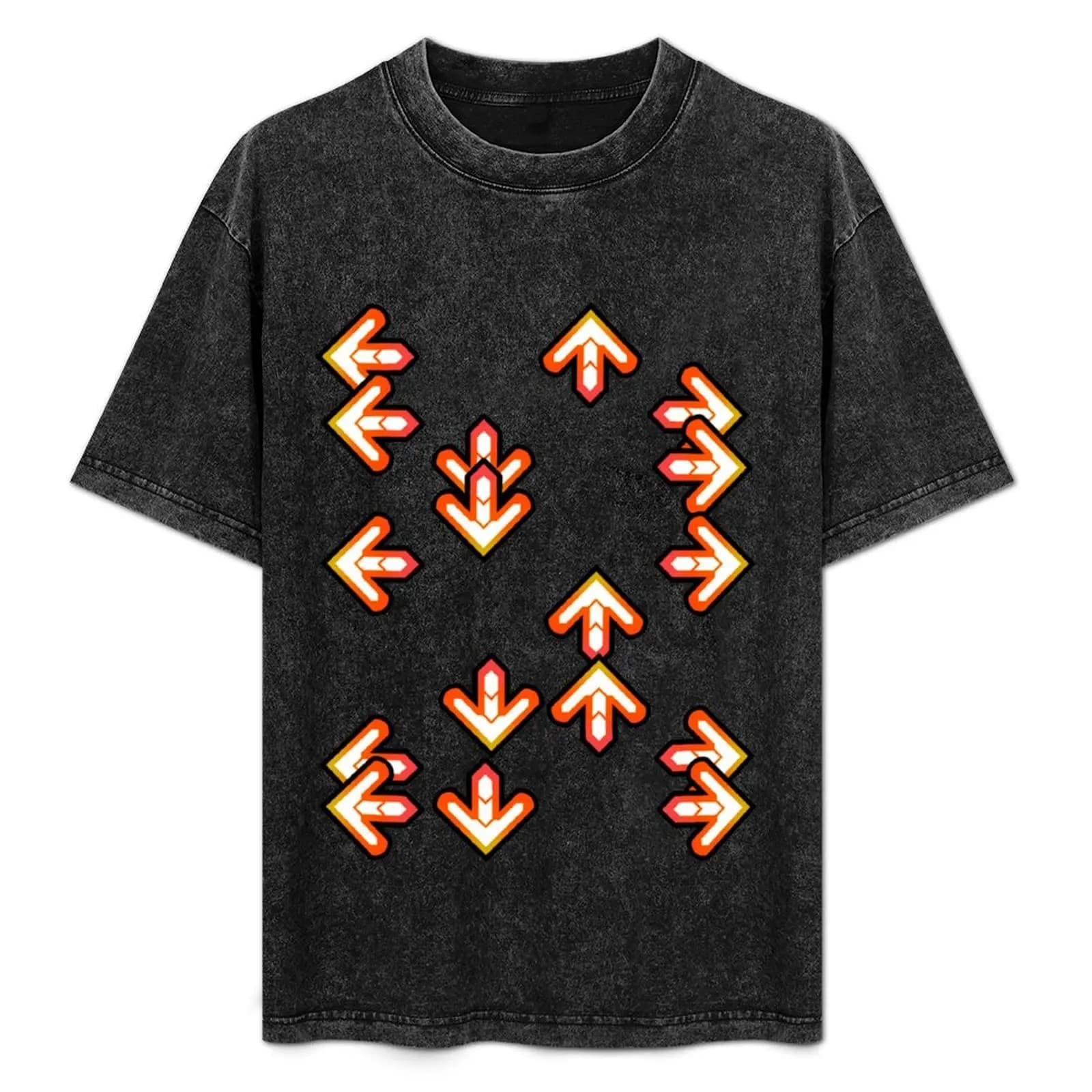 Maglietta DDR Arrows Stepchart, maglietta casual a maniche corte per tutti i giorni