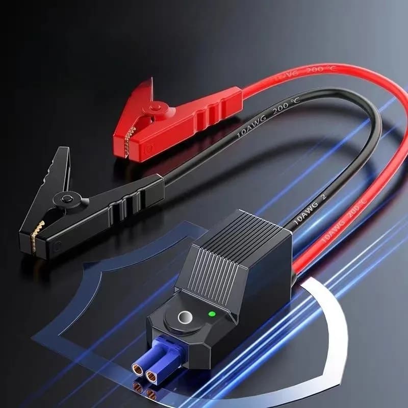 For Car Trucks Emergency Battery Jump Cable Clamps with EC5 Plug Connector Car Accessories Car Jump Starter Alligator Clip
