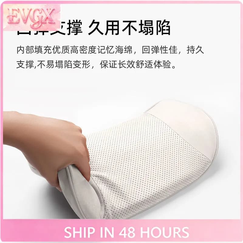 FFBVVFor Li Auto L6 L7 L8 L9 i8 i6 Headrest Neck Pillow Lumbar Support Cushion Breathable Interior Accessories Comfort Support
