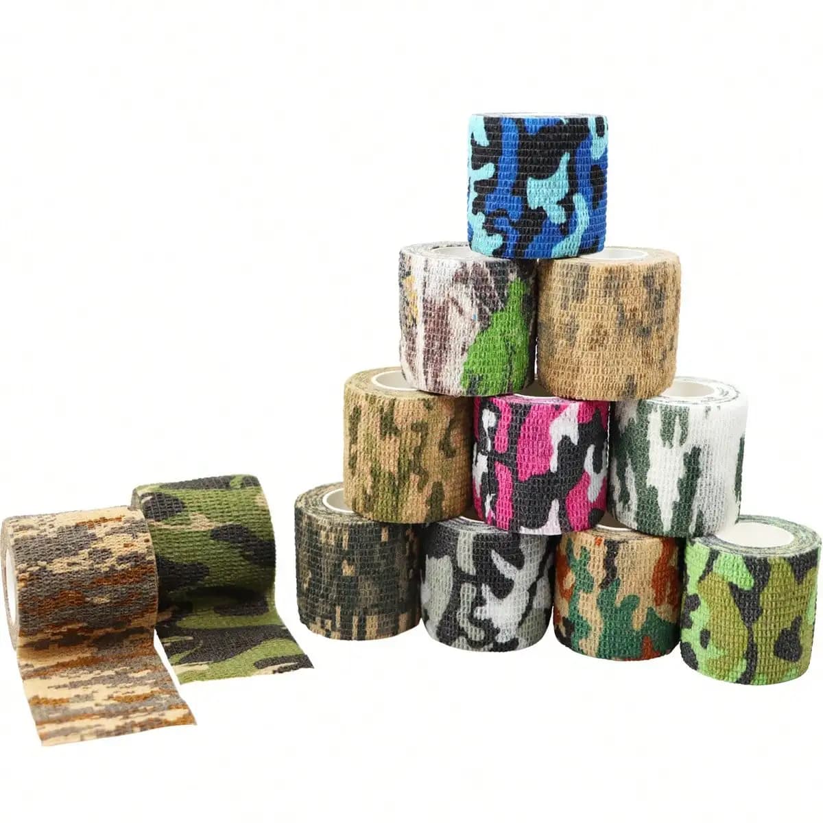 1 fascia sportiva autoadesiva traspirante per animali domestici, colore casuale - nastro elastico per polso, ginocchio e caviglia