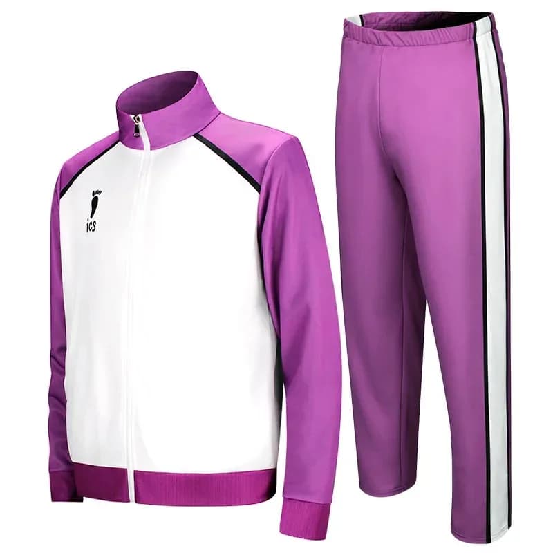 CyAnime Haikyuu Cosplay Costume Karasuno Aoba Johsai Nekoma High School Uniform Unisex Volleyball Jersey Coat Pants Sportswear