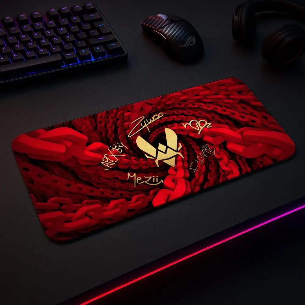 Tappetino per mouse Team Vitality, grande XXL90x40 cmx5 mm, tappetini da scrivania, accessori da gioco, parti del PC