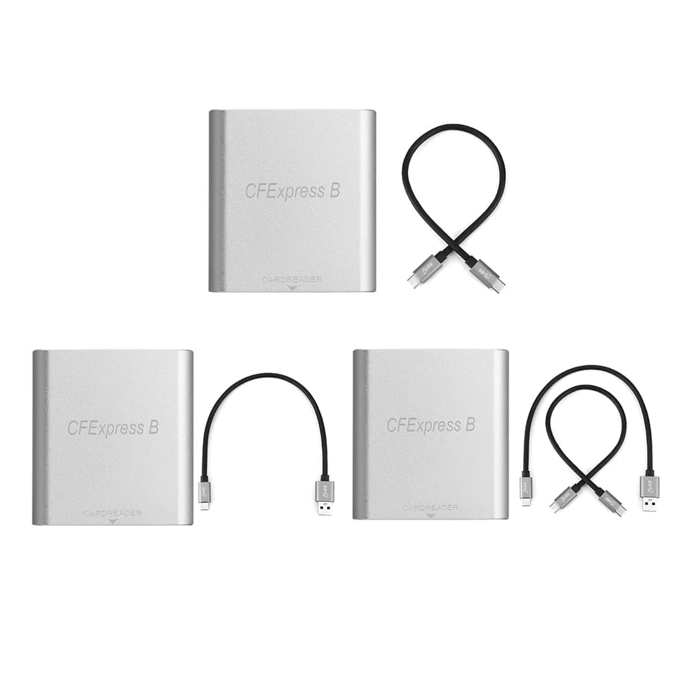 Adattatore Portatile per Archiviazione Dati USB 3.1 Gen 2, Lettore di Schede Senza Driver per Laptop, Computer, Telefono, MacBook, iPad, Chromebook