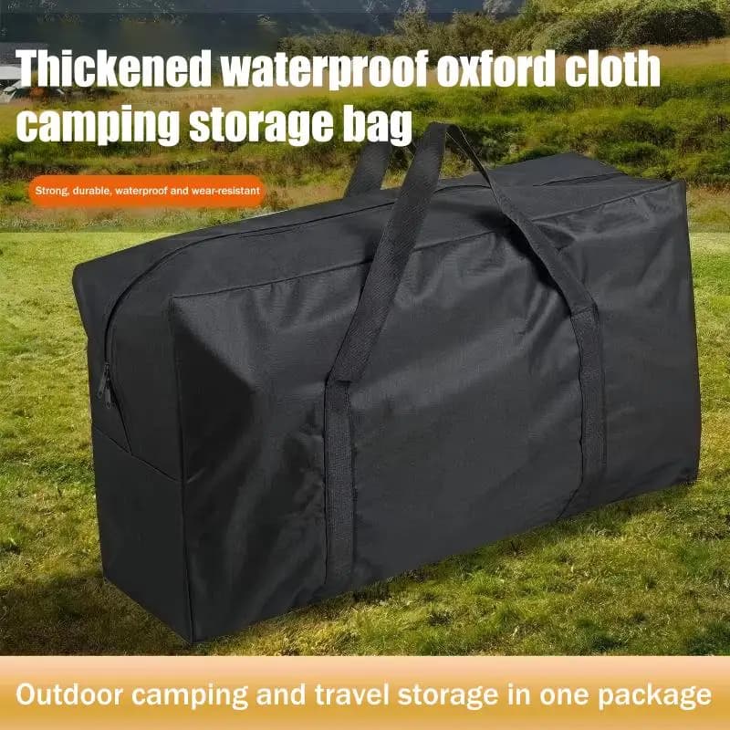 New Extra Waterproof Non-woven Storage Bag Camping Luggage Packing Bag Laundry Shopping Organizer Home Storage Cube