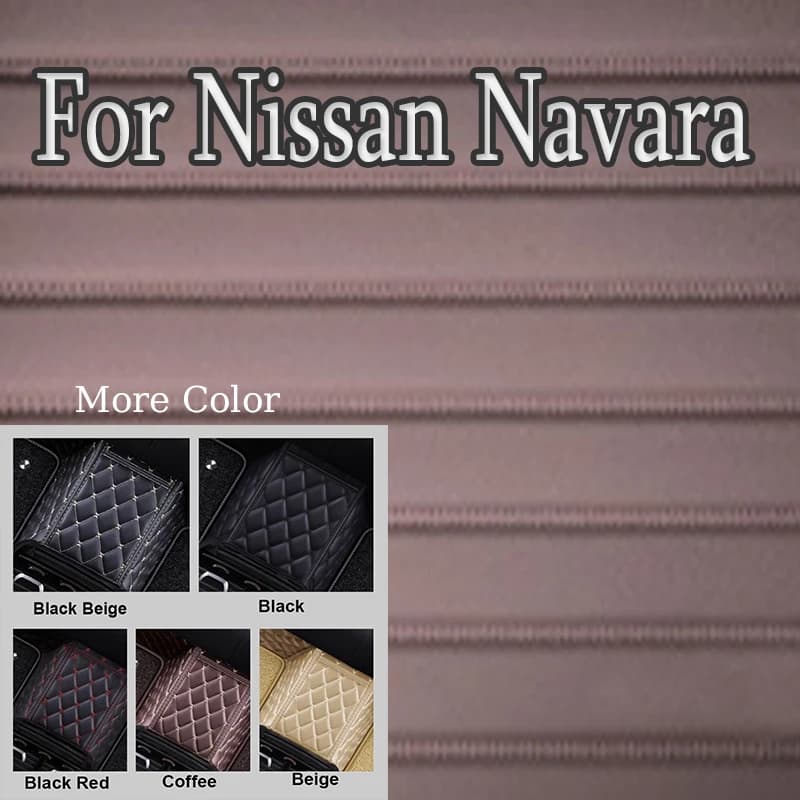 Luxury car mats for Nissan Navara D40 2010 2011 2012 2013 2014 2015 Interior details Car accessories