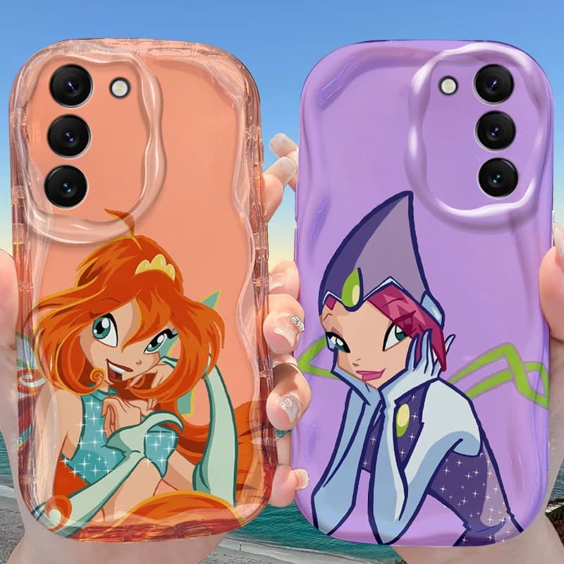 Cover Musa W-Winxs C-Clubs per Samsung Galaxy S26 S25 S24 Plus S23 Ultra S22 S21 S20 FE A73 A71 4G A57 A56 A55 A54 A53 5G