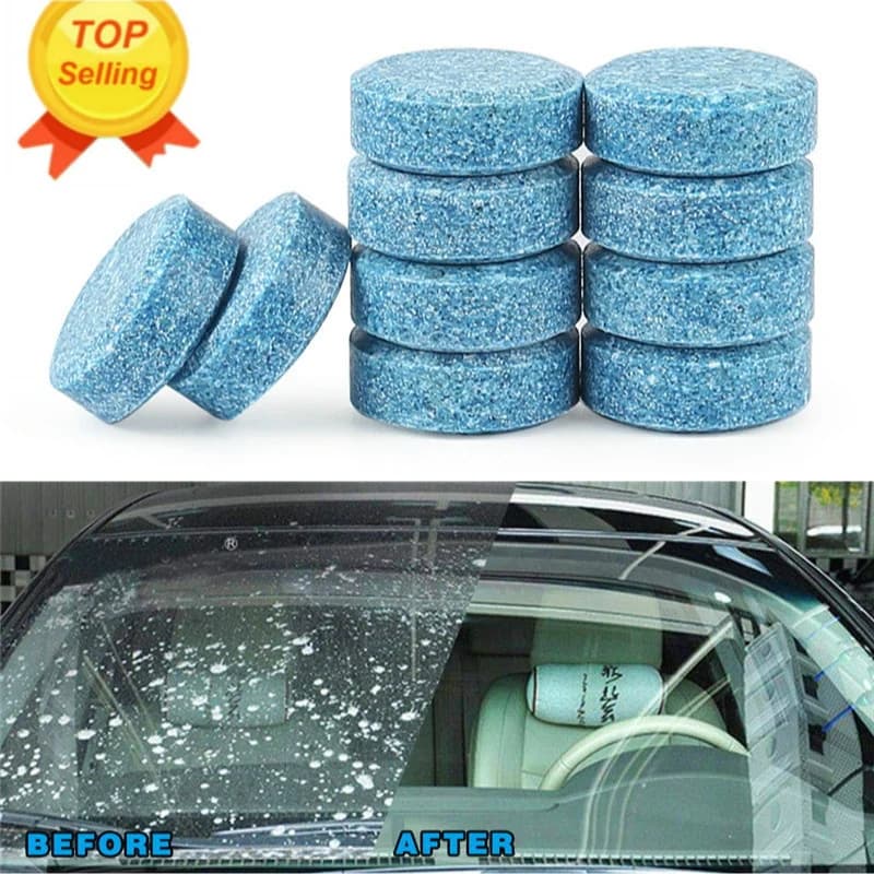 10x Tablet tergicristallo per auto Accessori per la pulizia dei vetri delle finestre per BMW E38 E91 E53 M550d M4 M3 E92 serie 5 X7 X1 M760Li 635d