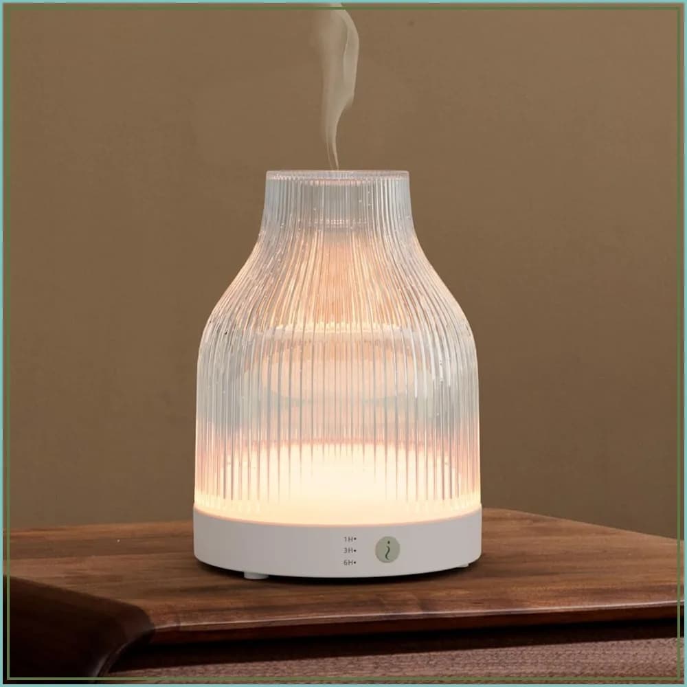 USB Plug-in Car Diffuser with 7 Colors Lights, 2 Switch Modes, Auto Off for Car Home Office