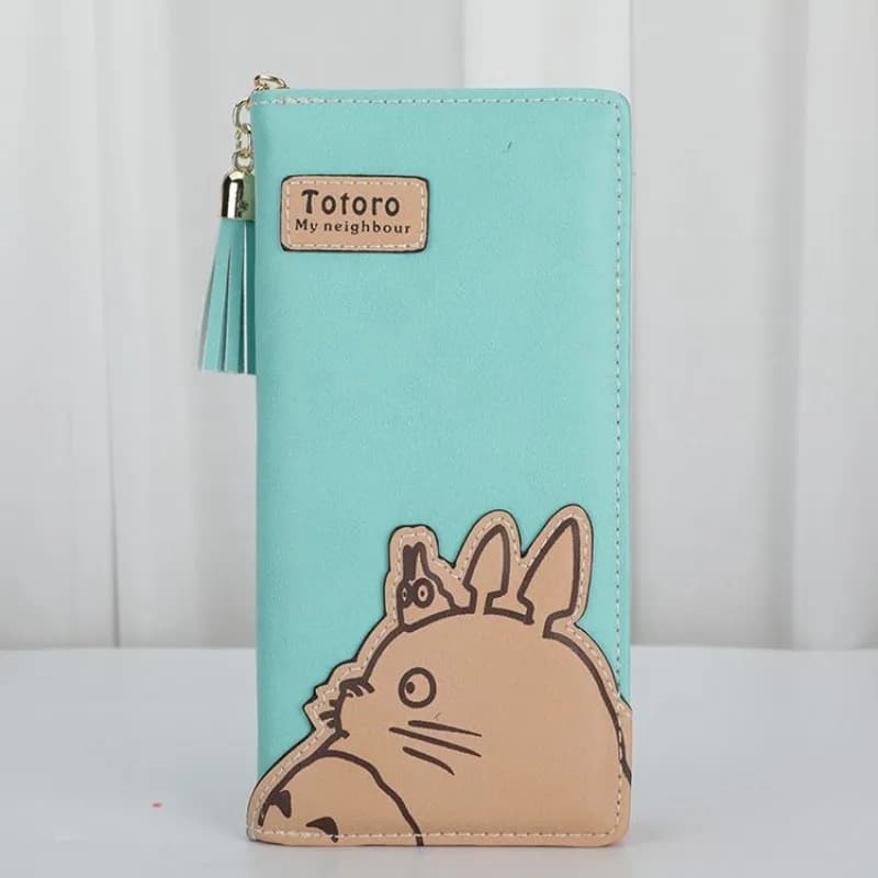 My Neighbor Totoro Portable Driving License Card Holder PU Leather Wallet Travel Passport Protective Cover Multi-purpose