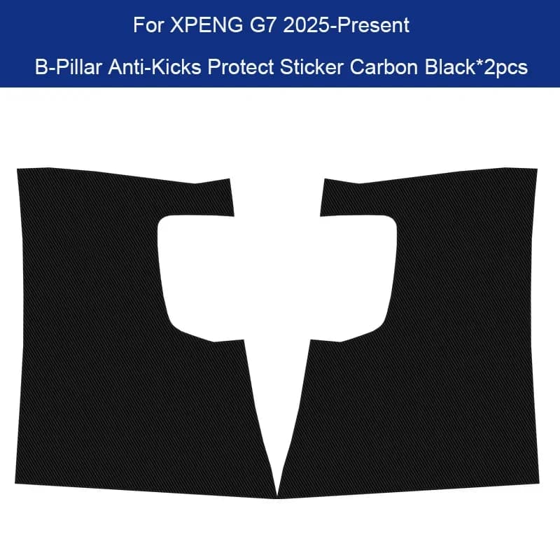 For XPENG G7 2025-PresentCar B-Pillar Anti-Calcium Protection Pad Auto Duck Anti-Sporcock Resistant to Graffi Accessories Exterior