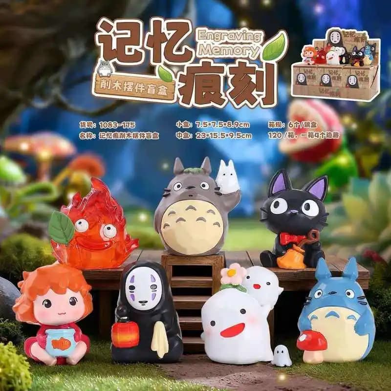 Hot Sale: Blind Box di Modelli Anime di Hayao Miyazaki - Statuette Classiche da Collezione, Souvenir, Giocattoli Trendy e Ornamenti Regalo