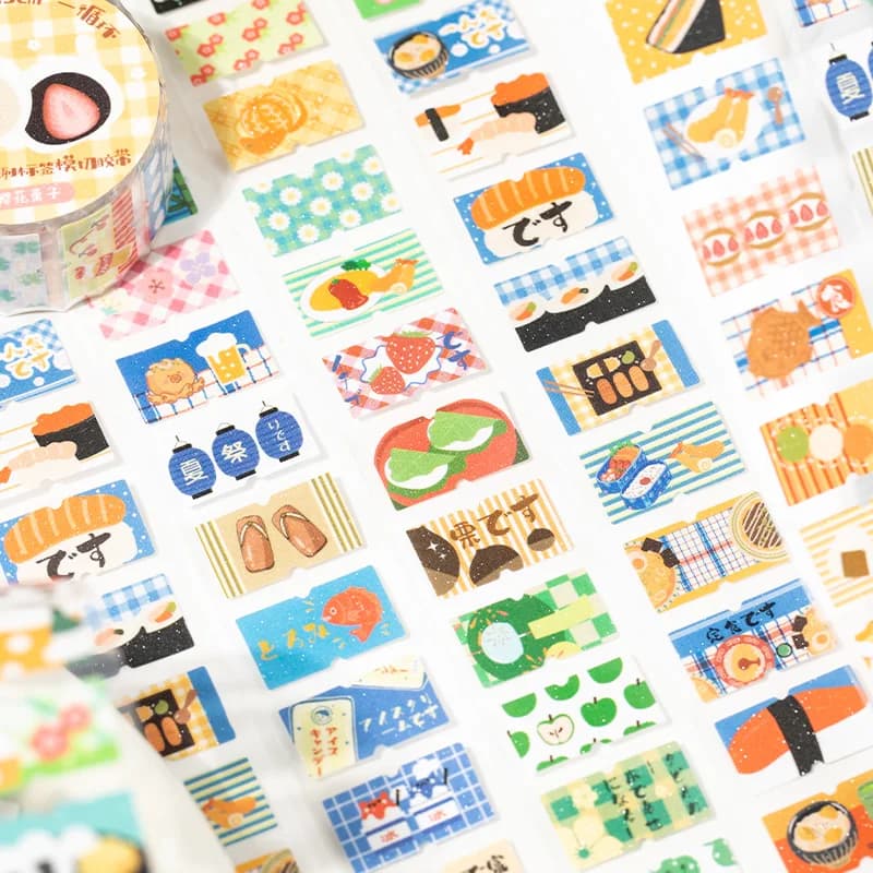 2 m/rotolo Nastri Washi in stile antico Fai da te Scrapbooking Adesivi Decor Album fotografico Collage Ufficiale Estetica Cancelleria Nastro adesivo