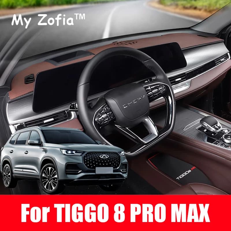 For CHERY TIGGO 8 Pro Max 2023 2024 2025 Dashmat Auto Cover Zerbino Pad Protective for Dashmat