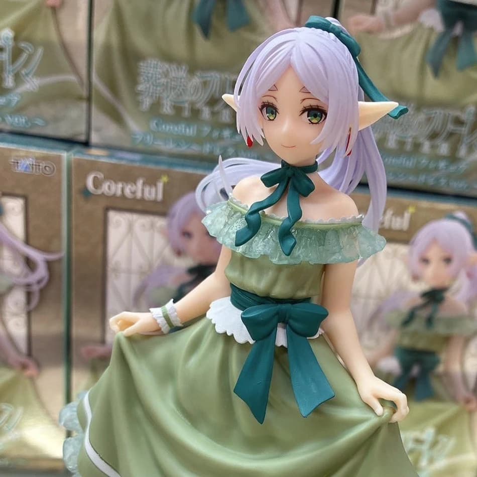 Disponibile - Frieren: Oltre la Fine del Viaggio - Abito Coreful di Frieren (versione) Action Figure Modello Decorativo Regalo di Compleanno