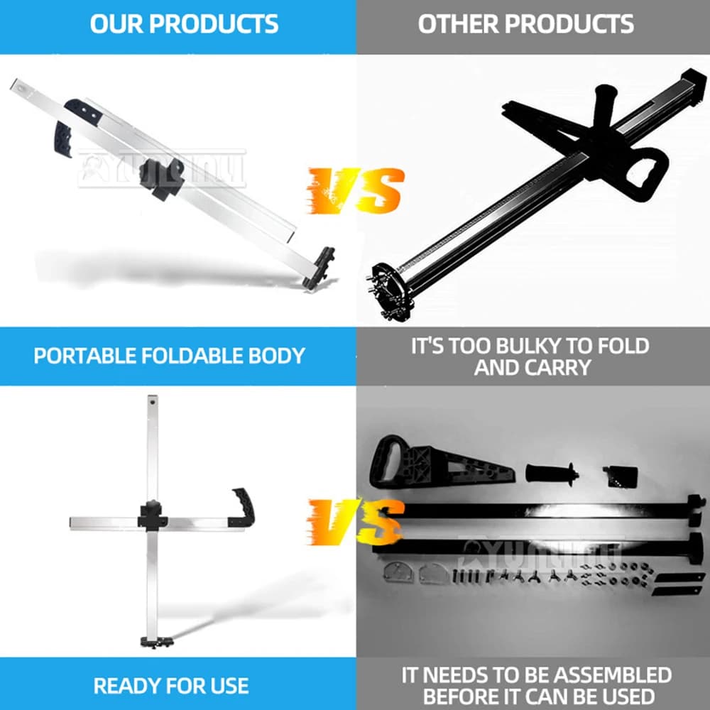 Foldable manual cutting tool for plasterboard Cutting tool for manual pressed cardboard