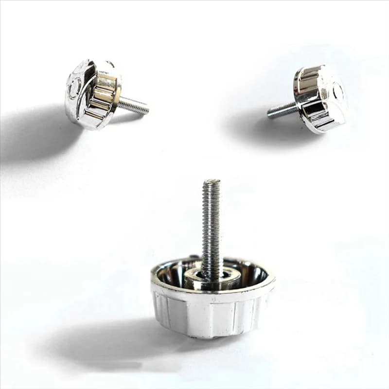 A29Z-10PCS Accessori per la pesca Forniture Attrezzatura Ruota Maniglia a bilanciere Parti Copertura del bilanciere Maniglia per dadi ruota per asta di mare