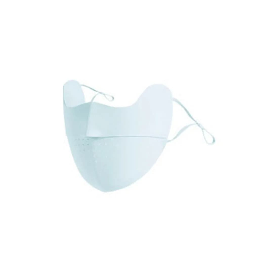 Sciarpa Elastica Protettiva Solare per il Viso, Maschera in Seta Ghiaccio, Copriviso Estivo, Velo Protettivo Solare, Maschera Viso Anti-UV, Maschera Gini per Ciclismo
