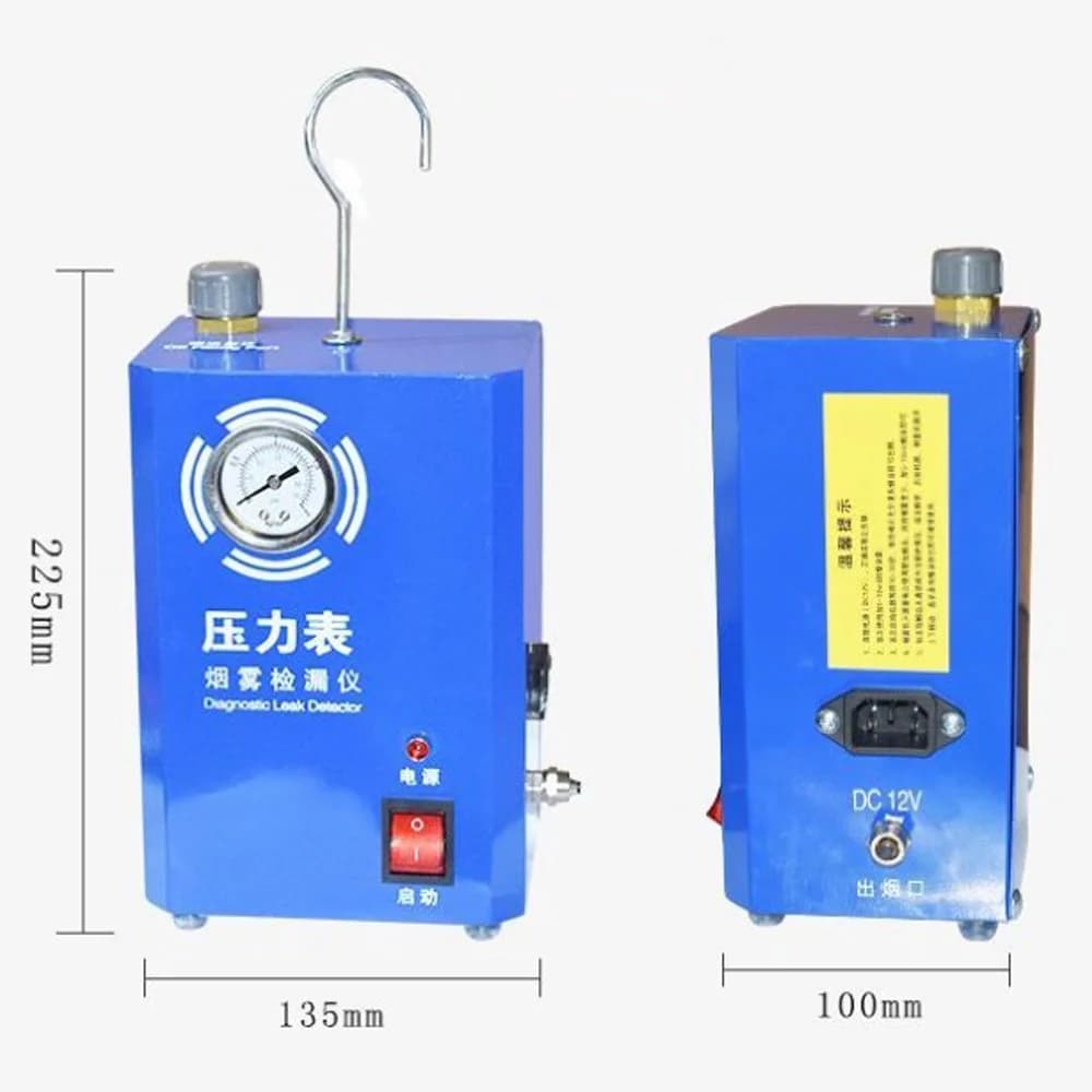Exhaust Pipe, Pipeline Air Leak Inspection Automotive Smoke Leak Detector, for Engine Intake Fault,