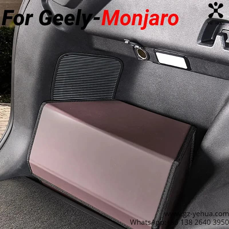 Rear luggage storage box for GEELY Monjaro Manjaro Xingyue L KX11 21-26, back luggage storage box, decoration