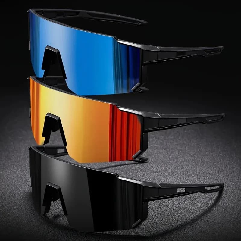 New Outdoor Cycling Sunglasses Women's Oversized Cycling Sunglasses Bike Guide Glasses Sports Climbing Glasses UV400