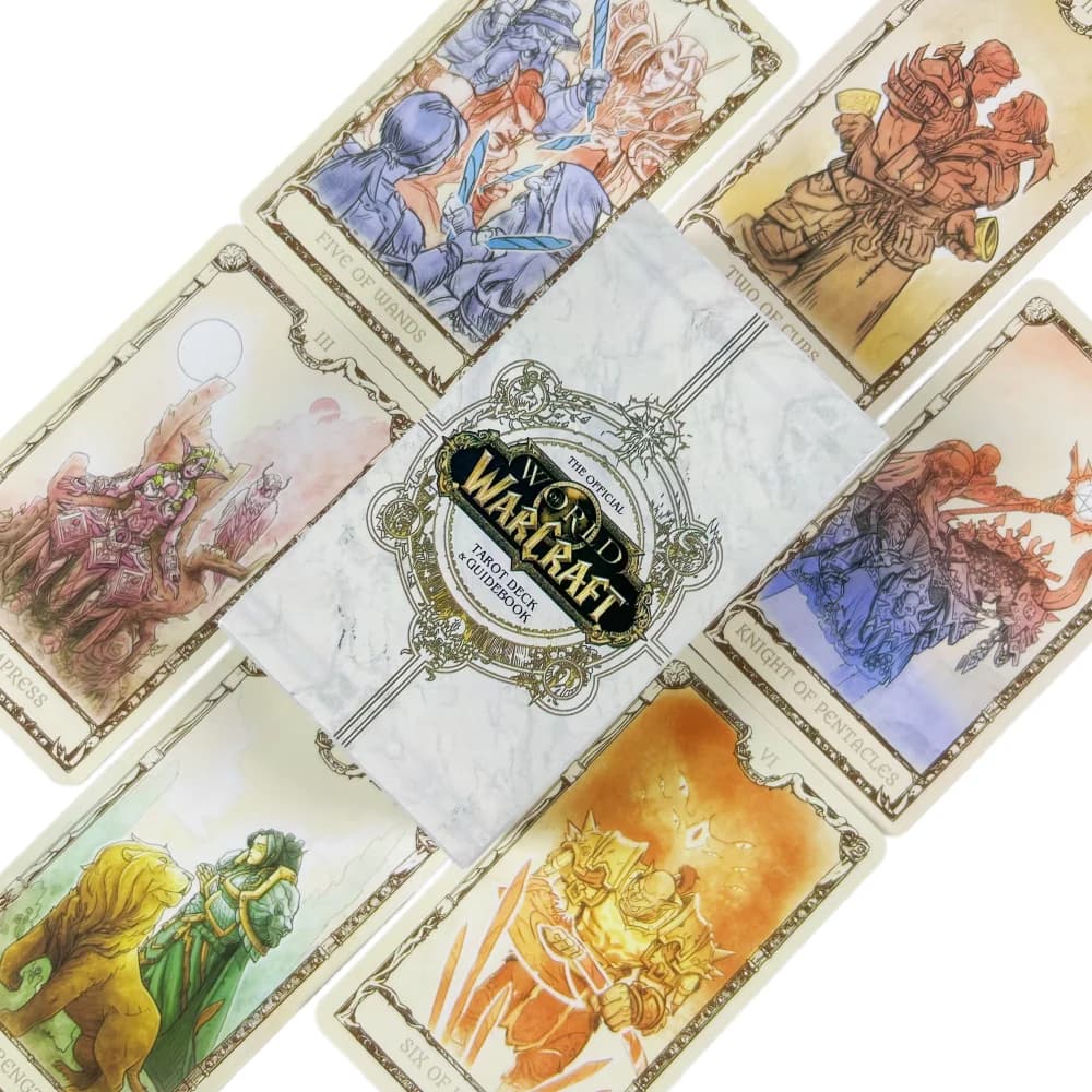 Il mazzo di tarocchi ufficiale mondiale e un set completo e originale di carte dei tarocchi per i fan del gioco e gli appassionati di fantasy