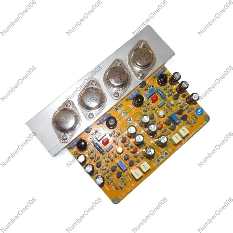 Amplificatore di potenza a componenti discreti con scheda OCL simmetrica non complementare non compatibile 3AD55 Iron Horn Tube 20WX2