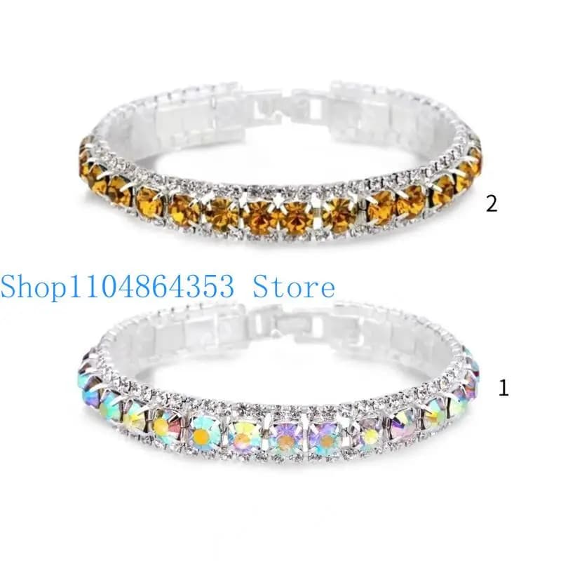 652F Bracciale in argento alla con robusti materiali in lega. Accessorio versatile per gioielli per abbigliamento
