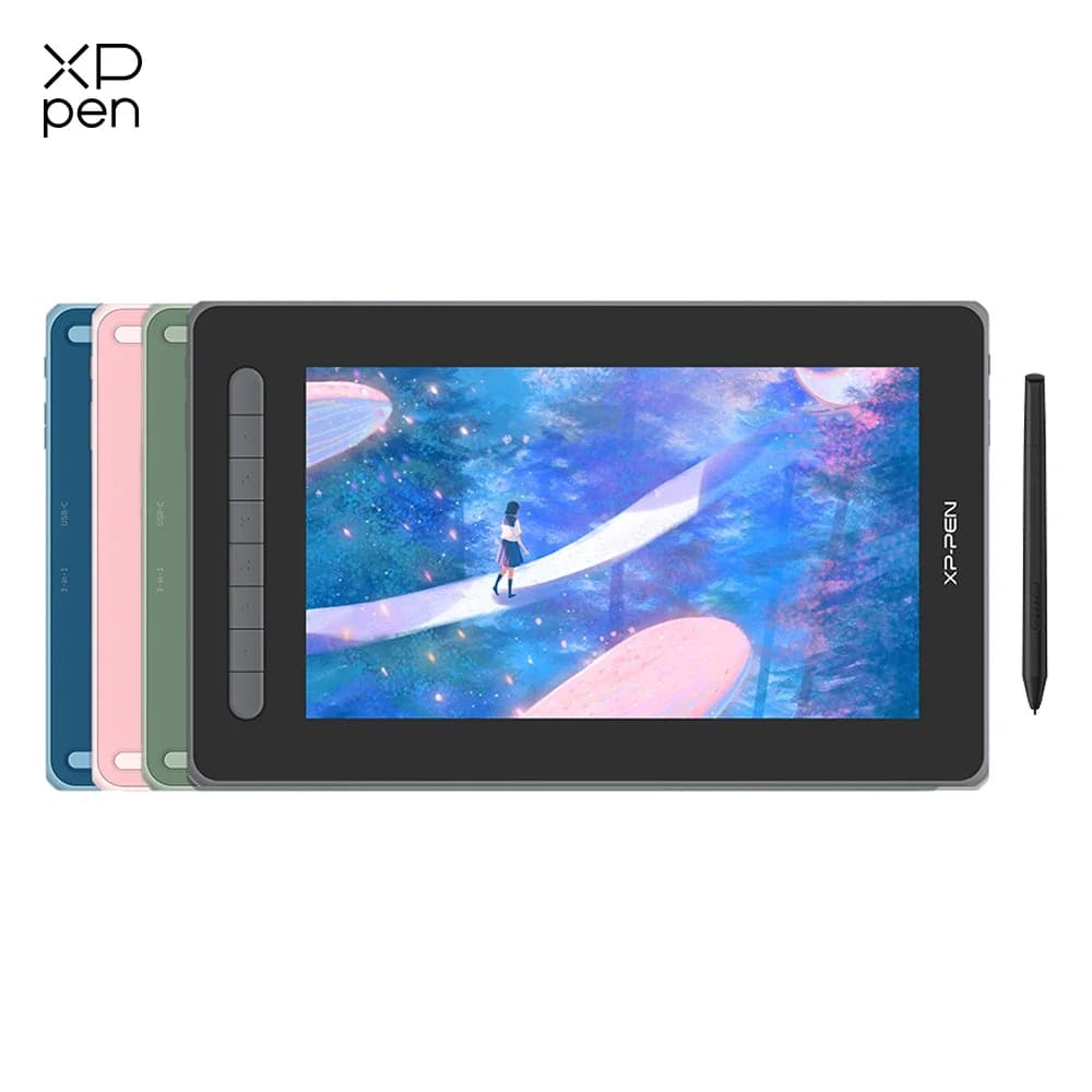 XPPen New Artist 12 Pen Graphic Tablet Monitor tavoletta da disegno 127% sRGB 8192 livello con 8 tasti supporto inclinabile Windows mac Android