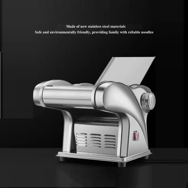 Commercial & Household Stainless Steel Electric Noodle & Dumpling Wrapper Machine Pasta Noodle Maker & Press Cooking Equipment