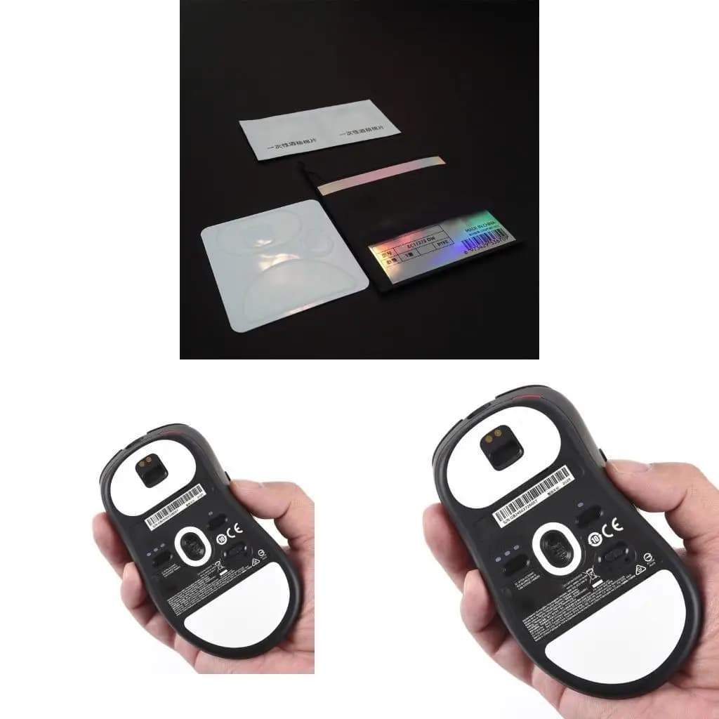 1Set Pattini per Mouse da Ghiaccio per ZOWIE ECDW EC1-DW EC2-DW EC3-DW Piedini per Mouse Pad Scivola Piedi Curvi