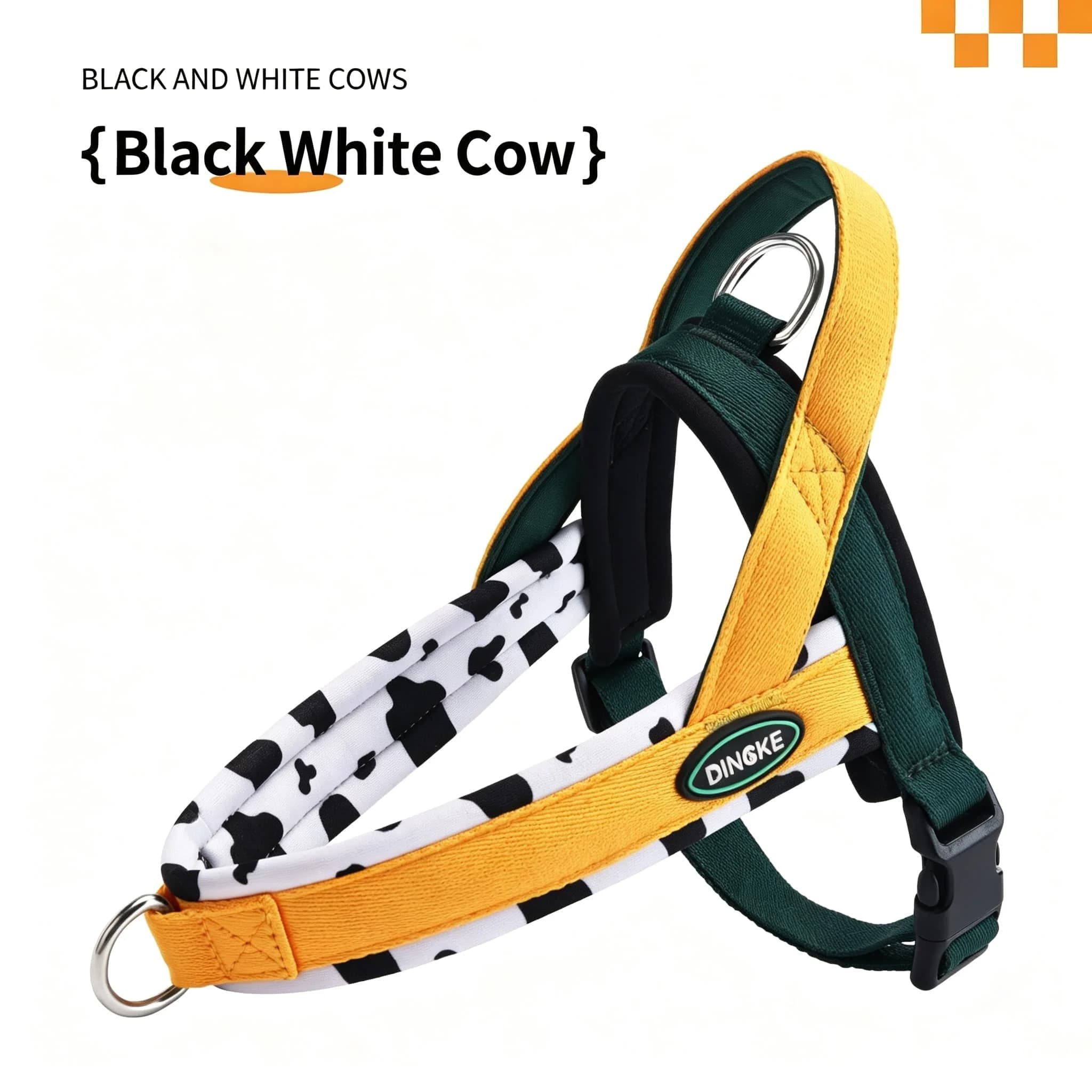 Breathable Honeycomb Fabric Dog Saddle Harness Matching Leash Included Anti Pull Adjustable Pet Chest Harness for Small Dogs