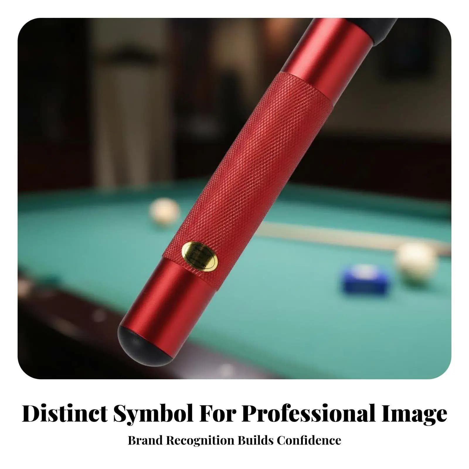 Pool Cue Extension for Billiard Stick Snooker Adapter Aluminum Alloy Shaft Lengthener for Adult Players on the Go
