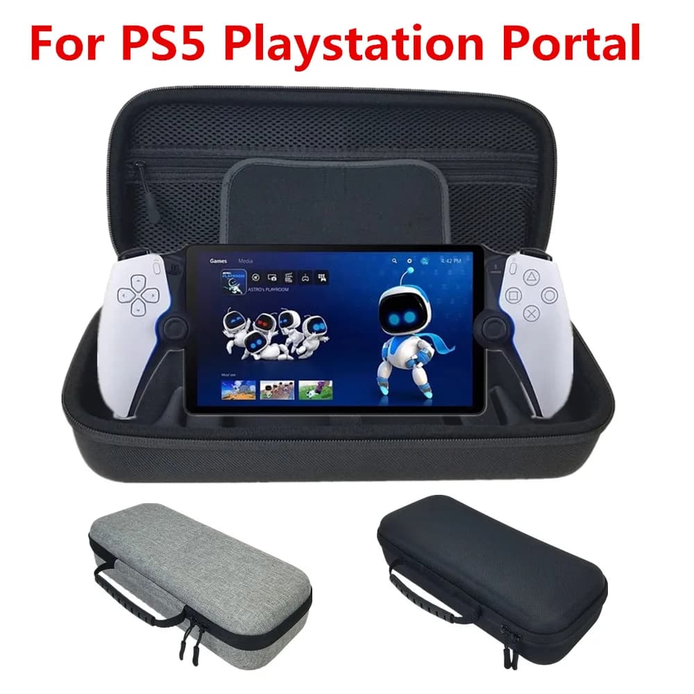 Custodia rigida in EVA antiurto per PlayStation Portal, borsa da viaggio protettiva per accessori di gioco PS5 Portal
