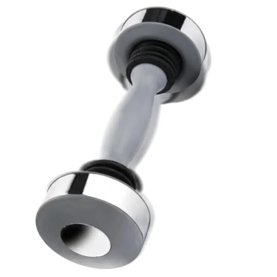 Double-use vibrating jaws for fitness, 4 pounds, black, for home/palestra, to shape muscles and to firm them