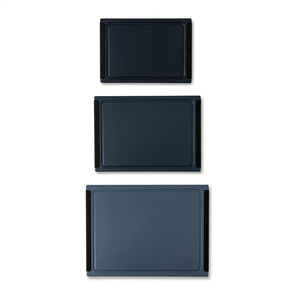 Set di 3 Taglieri Durevoli con Design Antiscivolo, Scanalature per Succhi e Doppio Lato, Strumento Essenziale per la Preparazione in Cucina