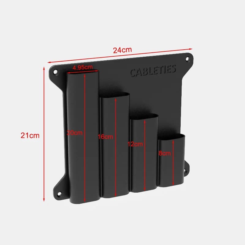 Zip Tie Storage Wall Mounted Zip Tie Organizer Metal Wire Rope Cable Tie Fastener Storage Rack Organizer For Workshop Home