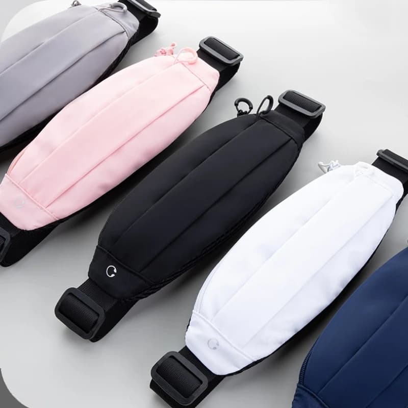 1pc Mini Invisible Lightweight Sports Waist Belt for Men Women Running Outdoor Fitness Daily Phone Key Small Items Storage Pack