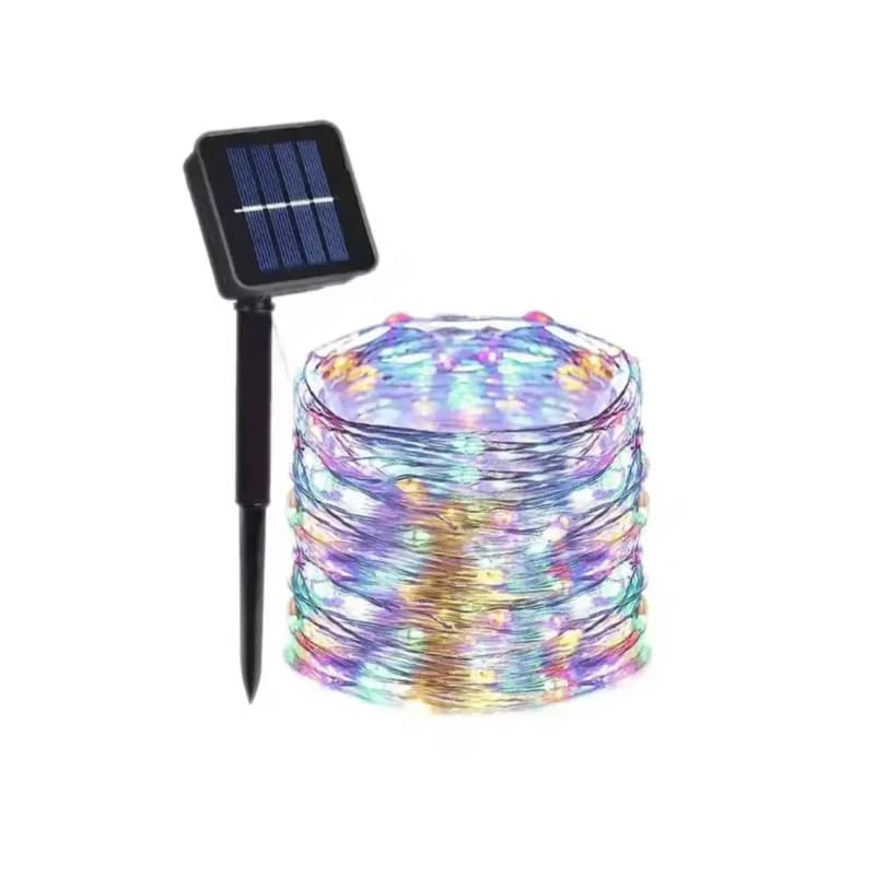Luci a LED impermeabili Stringa di filo di rame Ghirlanda di fata Lampada natalizia Festa di nozze Ghirlanda di illuminazione natalizia