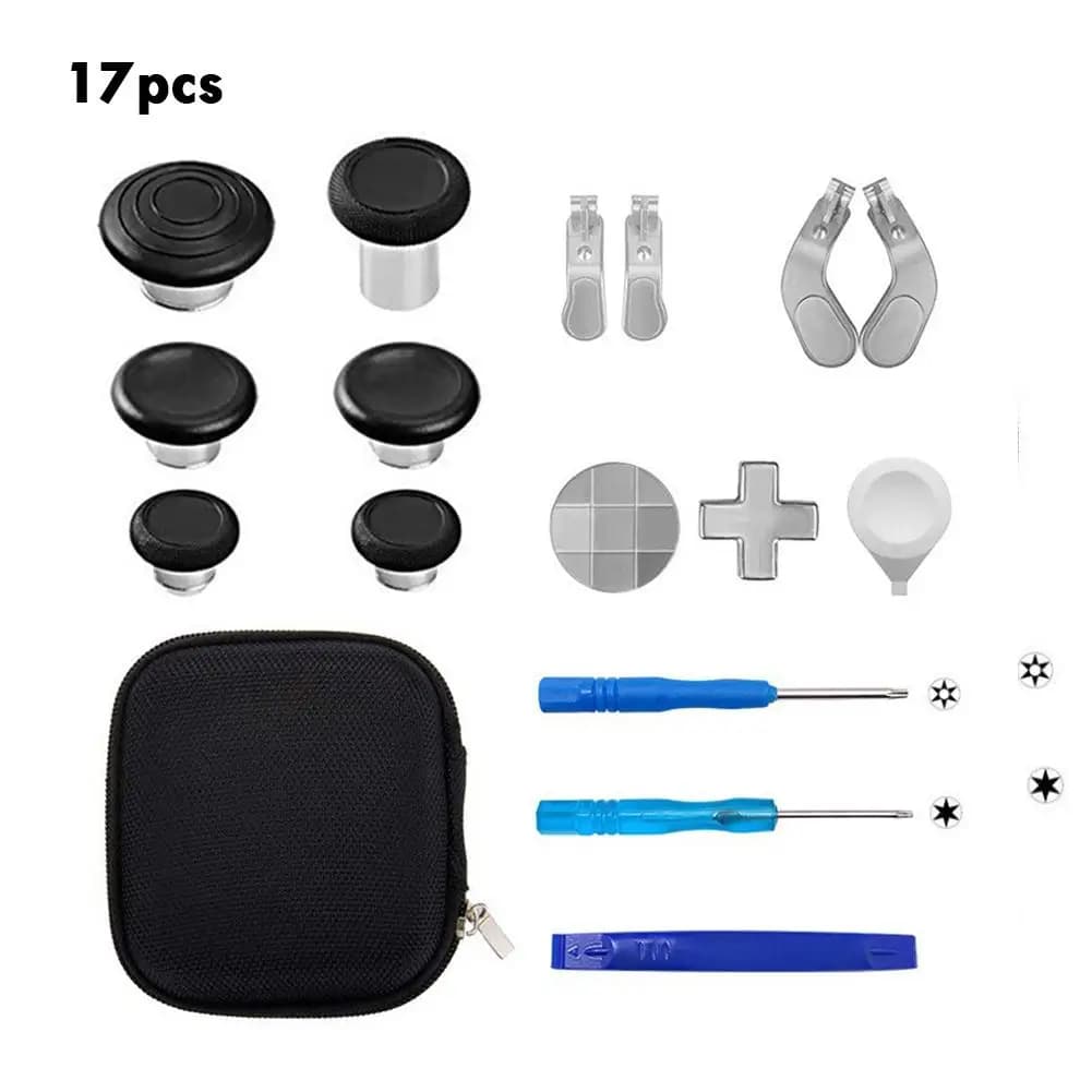Kit fai-da-te per controller di gioco Xbox One Elite Series 2 - Pulsanti in metallo, joystick e paddle - Pulsanti per console di gioco