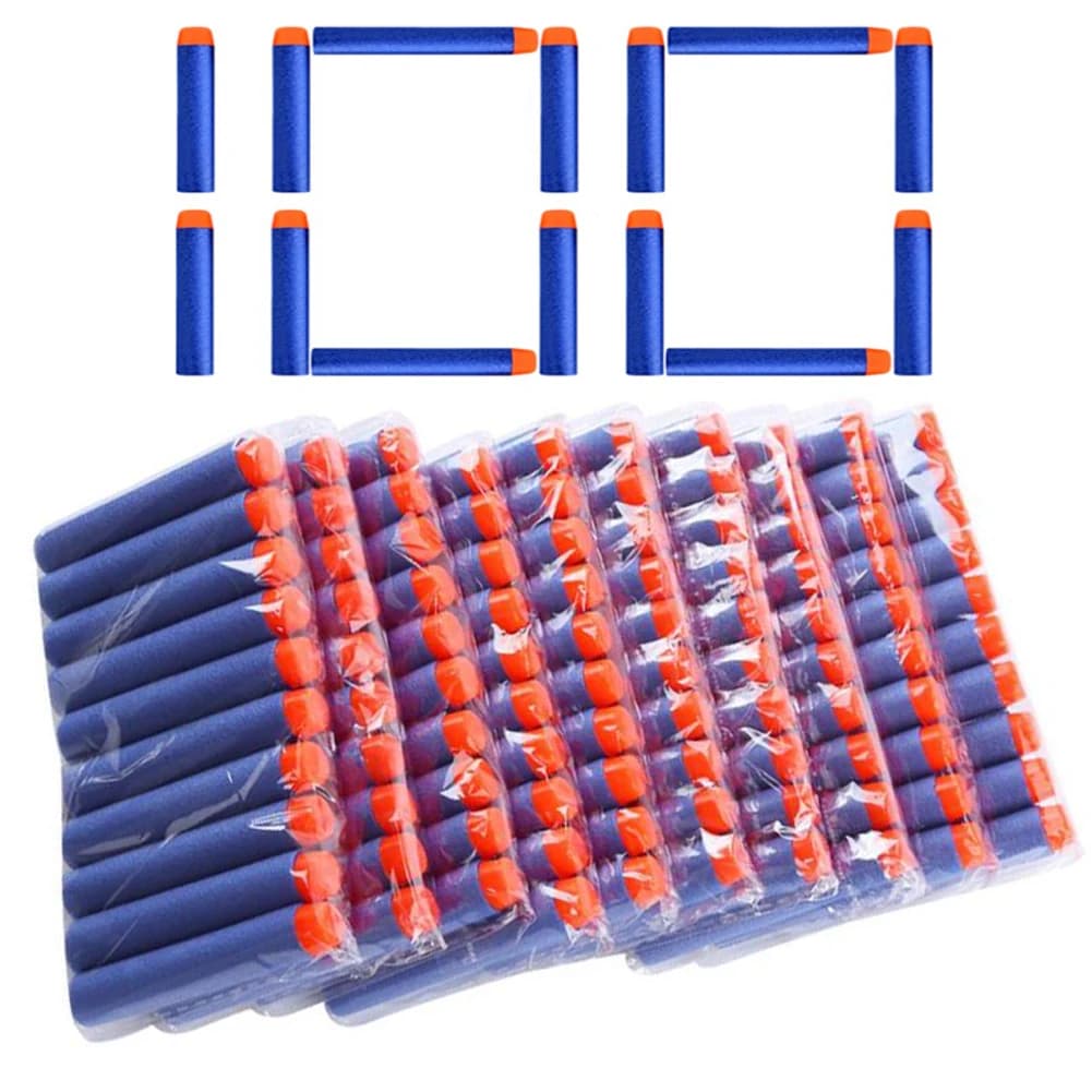 100pcs, Filling Darts, Soft Head Bullets Foam Darts, Pistol Children's Toy, Gun Accessories Darts, Soft Toy, Gun Filling Darts