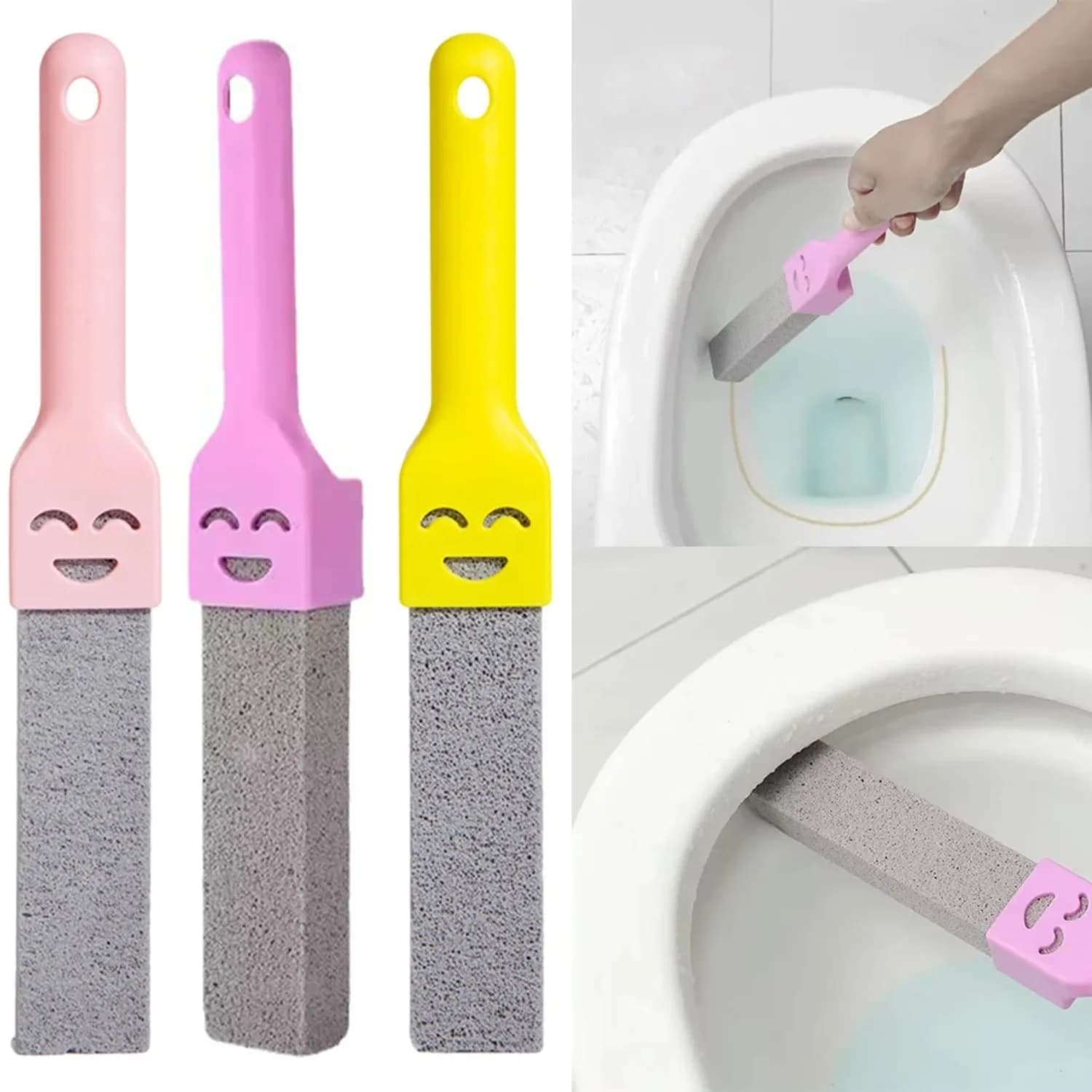 Pumice Stone Cleaning Stick Seat Toilet Limescale Rust Stain Dirt Removal Brush Bathroom Tile Sink Household Washing Tools