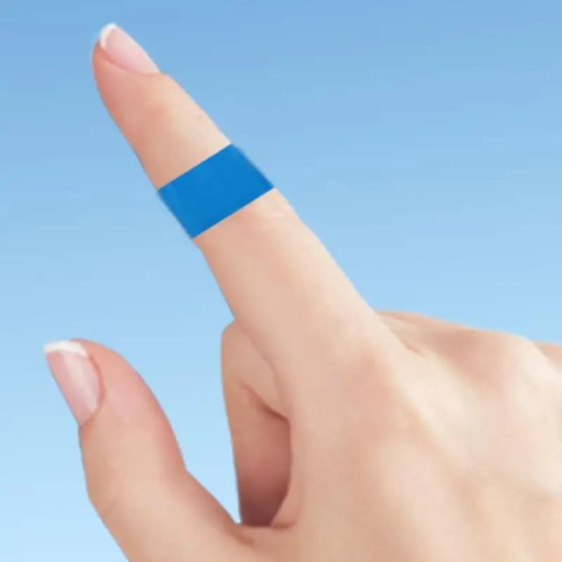 Cerotto medico blu, impermeabile, detectabile, elastico, cerotto adesivo, bende, kit di pronto soccorso per chef di ristoranti di hotel