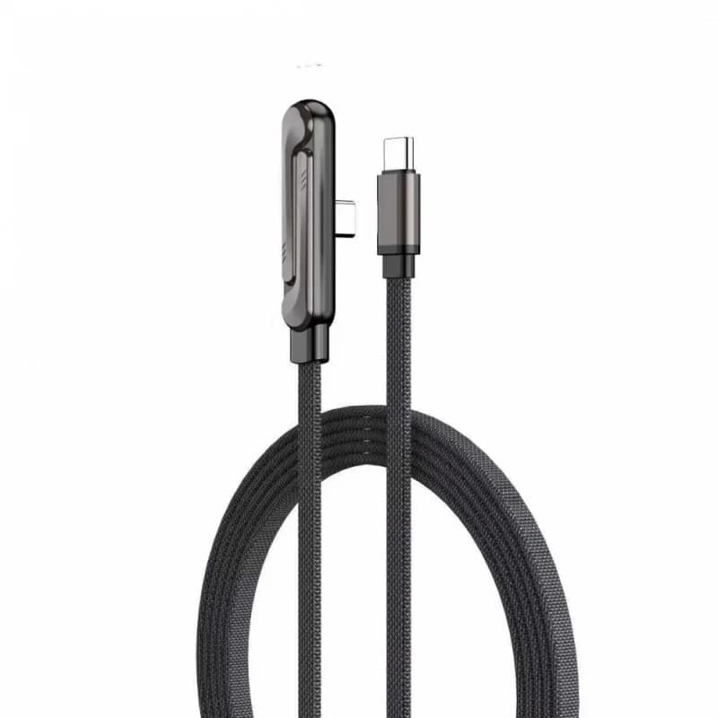 240W Braided Fast Charging Cable TYPE-C=C-C with Foldable Phone Stand Compatible with iPhone,xiaomi and Huawei Samsung USB C