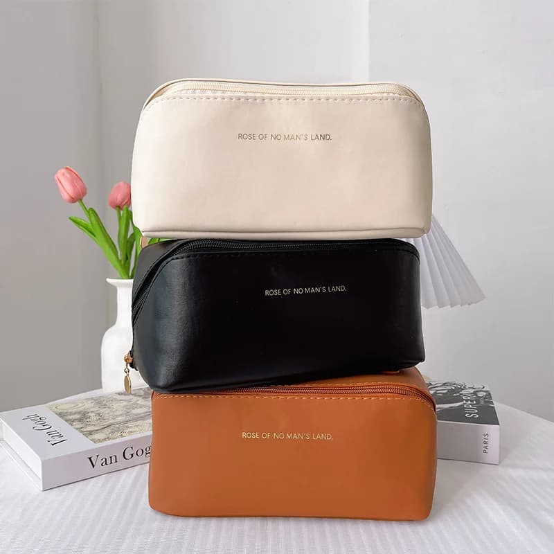 New makeup bag, organ, high value pillow bag, large capacity toilet bag, portable travel case